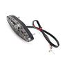 12V 15 LED Motorcycle Brake Stop Running Tail Light Rear Light ATV Dirt Bike Universal Smoke