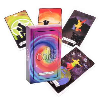 12*7cm The Life Code Tarot von Janis King Matt Corvis 78-Karten-Deck Wahrsagespiel Wahrsagewerkzeuge Eine neue Art, Tarot zu sehen