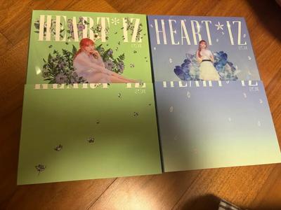 IZ*ONE HEART*IZ Album (2 typer) Kim Chaewon Använd