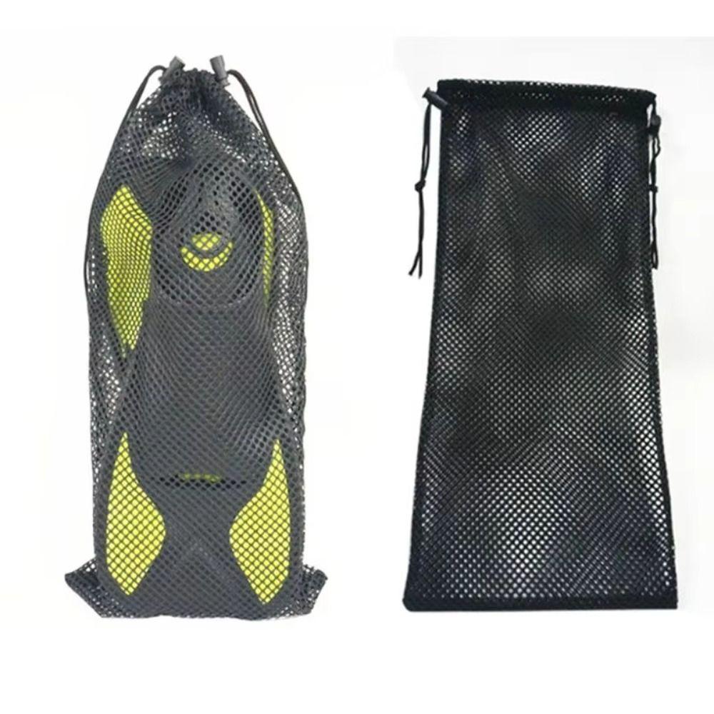 Quick Drying Diving Mesh Bag Fins Footwear Diving Drawstring Bag  Water Sports