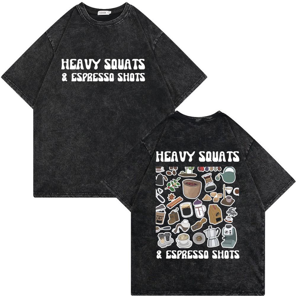 Vintage Washed Old Skeleton Gym Pump Cover Tshirts Male Oversized T Shirt Men Women Funny Fitness Workout Bodybuilding Tshirt