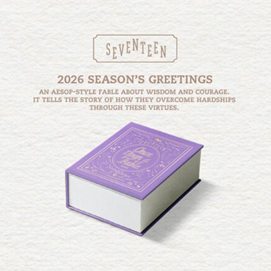 2. předobjednávka SEVENTEEN 2026 Season's Greetings nebo Nástěnný kalendář & Weverse POB
