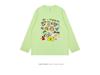 Trendy Cartoon Print Japanese Bestie Long Sleeve Loose Autumn T-Shirt