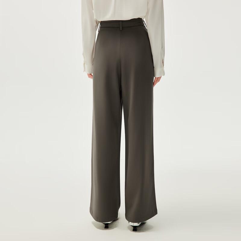 HLA Women's Loose Fit Casual Solid Pants