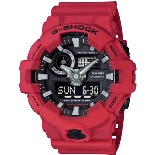 

Casio G-SHOCK GA-700-4AJF Red Watch