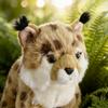 Jouets Peluches Léopard Jaune Kawaii Poupées Animales Réalistes Amusantes Peluche Douce Respectueuse de la Peau Ornements Anniversaire pour Enfants