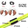 10x Folding Bike Cable Clips Fixed Bicycle Rotating Clips,