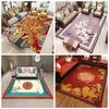 1pc Floral and Bird Chinese Style Mat, Kitchen Mat, Living Room Carpet, Bedroom Carpet, Decorative Carpet, Indoor Carpet, Kitchen Carpet