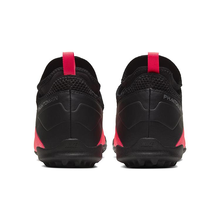 Nike Slip Resistant Abrasion Resistant Mid Top Kids' Soccer Shoes Black Red Kids' CD4078-606