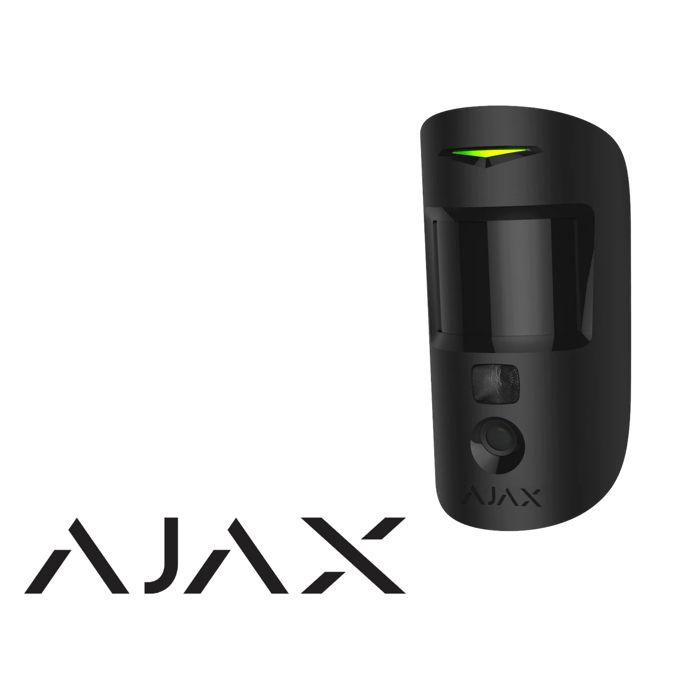 AJAX Détecteur de mouvement avec appareil photo pour alarme AJAX - MotionCam Noir