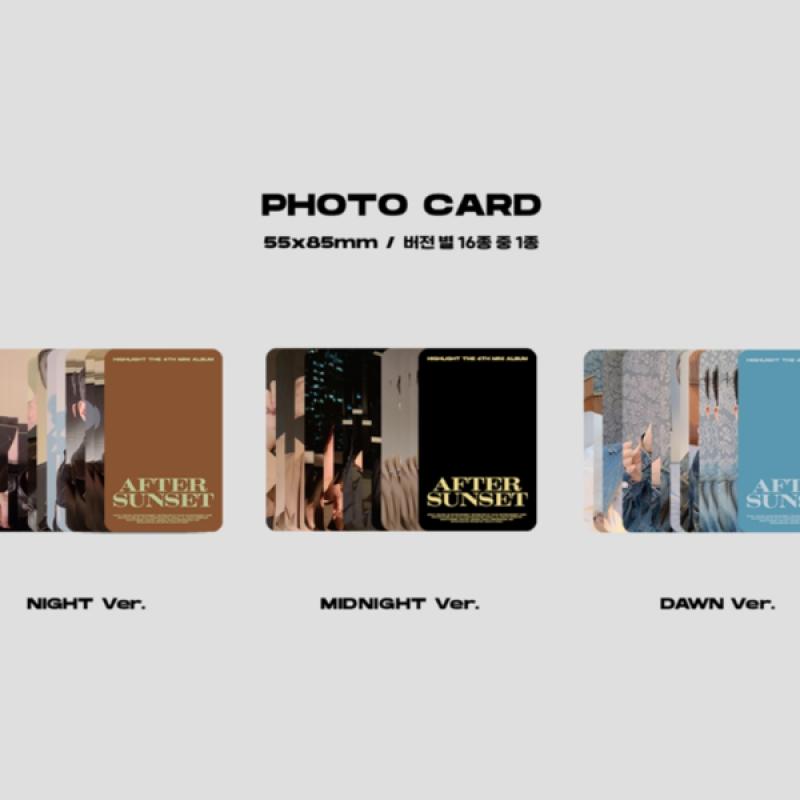 Highlight   After Sunset   4th Mini Album