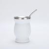 Tazza per Mate Argentina in Acciaio Inossidabile 304 da 8 oz con Cannuccia Cucchiaio
