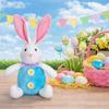 Cartoon LED Easter Bunny Ornament Plush Stuffed Glowing Rabbit Doll  Tabletop Display