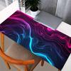 1pc Color Ripples Anime Gaming Mouse Pad Big Large Desk Mat Non-Slip Rubber Base Light Gaming Room for PC Computer Laptop Unisex