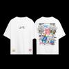 Unisex Casual Street Style Short Sleeve Tops Printed with Bad Bunny DeBi TiRAR MaS FoToS World Tour Pattern Tshirt