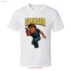 Spenser For Hire Tv Series Caricature Fan T Shirt Vintage Slightly Fashion Versatile Soft Stretched Casual Breathable