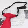 Reusable Metal Chain Necktie For Men Women Adjustable Closure Premium Polyester Fabric Stylish Dress Accessory