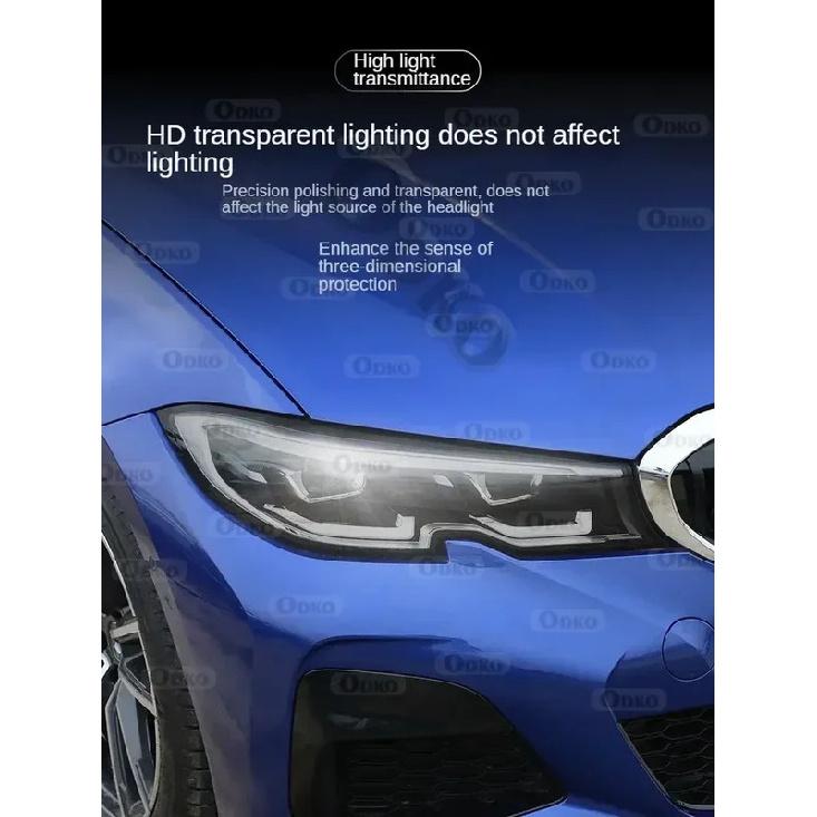 Car Exterior Headlight Anti-scratch TPU Protective film Anti-scratch Repair film For Great Wall GWM WEY Tank 300 500 -