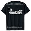 Funny Basset Hound Father Dog Shirt The Houndfather Men Womens Fashion Casual Tshirt 100 Cotton Loose Oversized T Shirt Summer