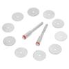 10Pcs Stainless Steel Saw Blade Cutting Wheel Disc Electric Grinder Accessories(#1)