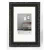 Photo Frame 30 X 40 Cm Wood Baroque Black
