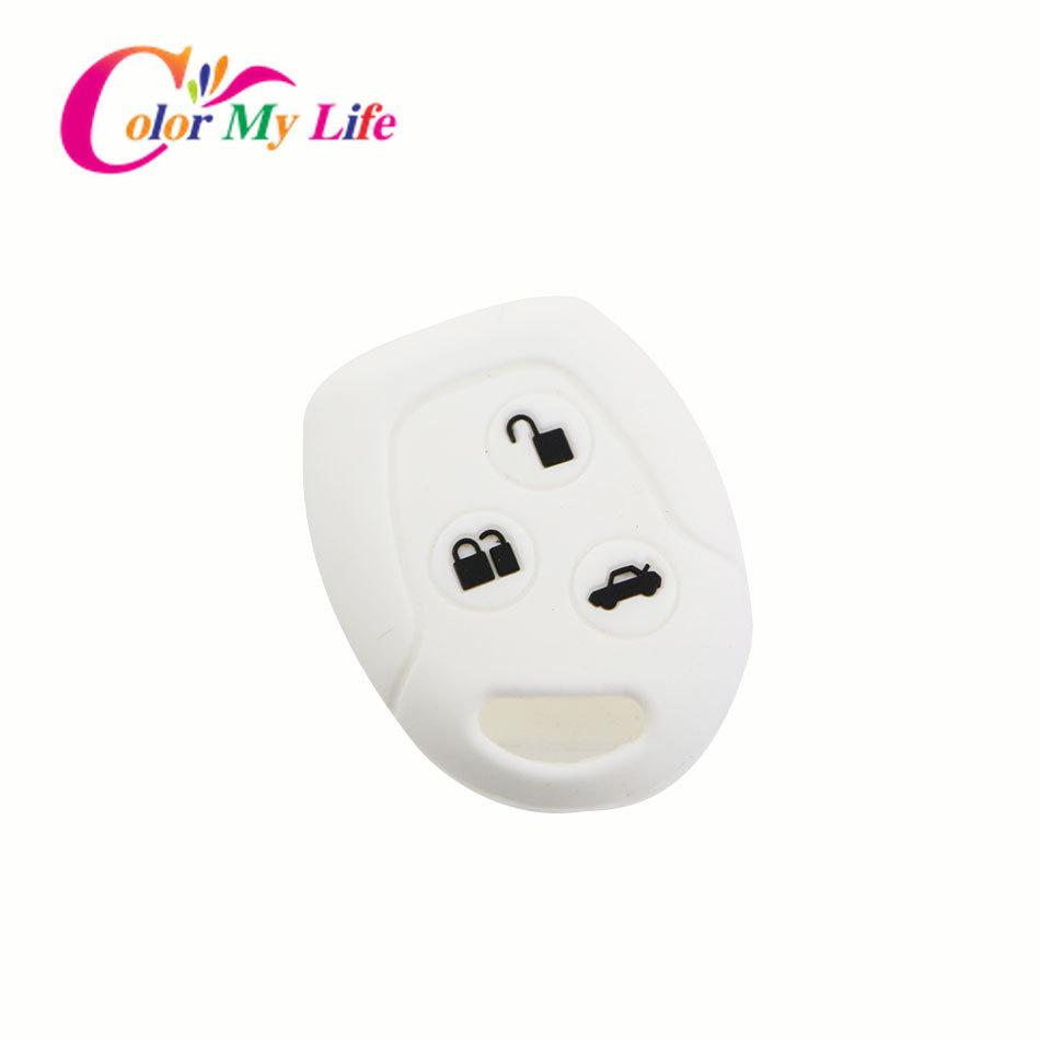 1 Piece Silicone Car Key Protective Holder Fob Cover Bag Case for Ford Fusion Mondeo Focus Fiesta C-Max S-Max Auto