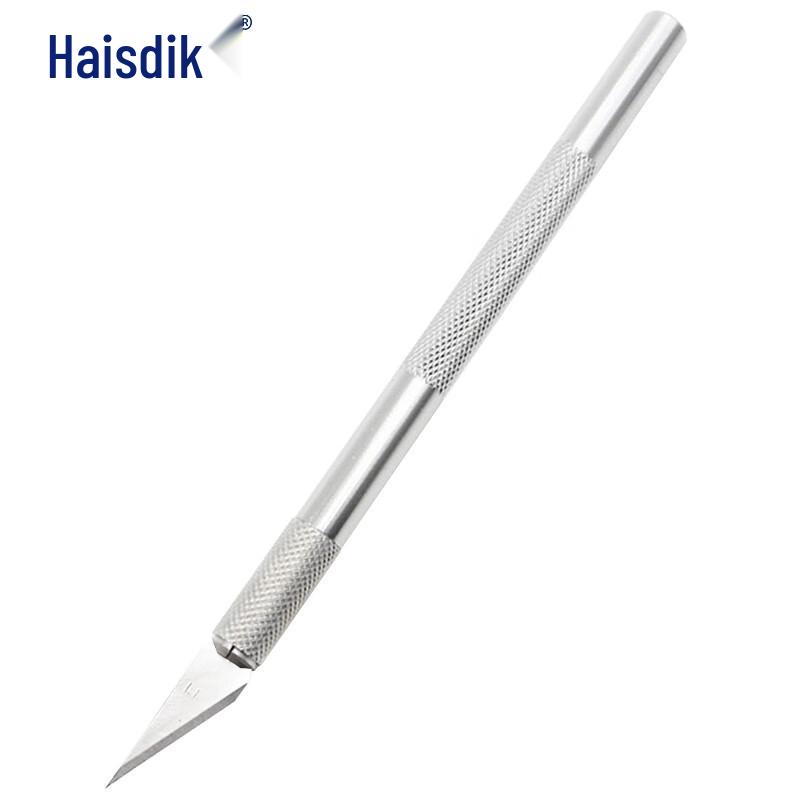 Haistick Aluminum Handle Craft & Engraving Knife 10 Blades