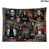 Horrorfilm Serie Wandkleed Esthetisch Wandkleed Bedrukt Stof Deken Decoratieve Wandkleden voor Slaapkamer Woonkamer Huisdecoratie