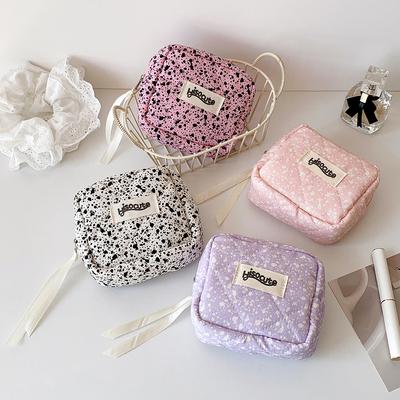 Ladies' Lipstick Makeup Bags Girl Sanitary Pad Pouch Student Coin Purse Cosmetic Bag Sanitary Napkin Bag Travel Toiletry Bag