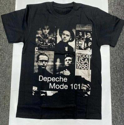 Depeche Mode 101 Czarny T-shirt Unisex S-5XL Q8374 T-shirt Unisex