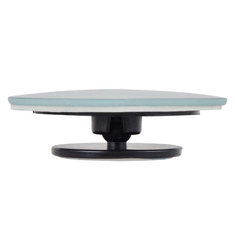 Espejo de Punto Ciego para Coche Espejo Retrovisor Lateral Ángulo de 360 Grados Lateral Gran Angular Retrovisor Sin Marco Auto Ajustable Espejo Redondo