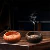 Bowl Shape Wooden Incense Holder Multicolor Rosewood Incense Holder  Aromatic Environment