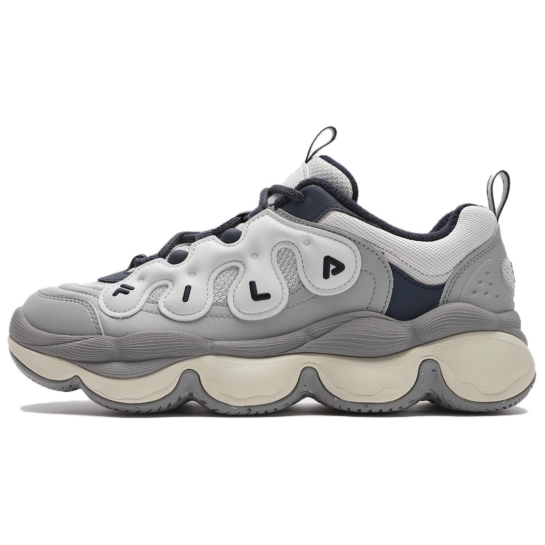 FILA PEASE WE Fashion Abrasion Resistant Low top Casual Shoes Men s Gray F12M441111F-/ 43