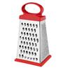 Multi-functional Grater Stainless Steel Four-sided Planer Vegetable Cheese Potato Garlic Grater Non-Slip Handle Kitchen Gadgets