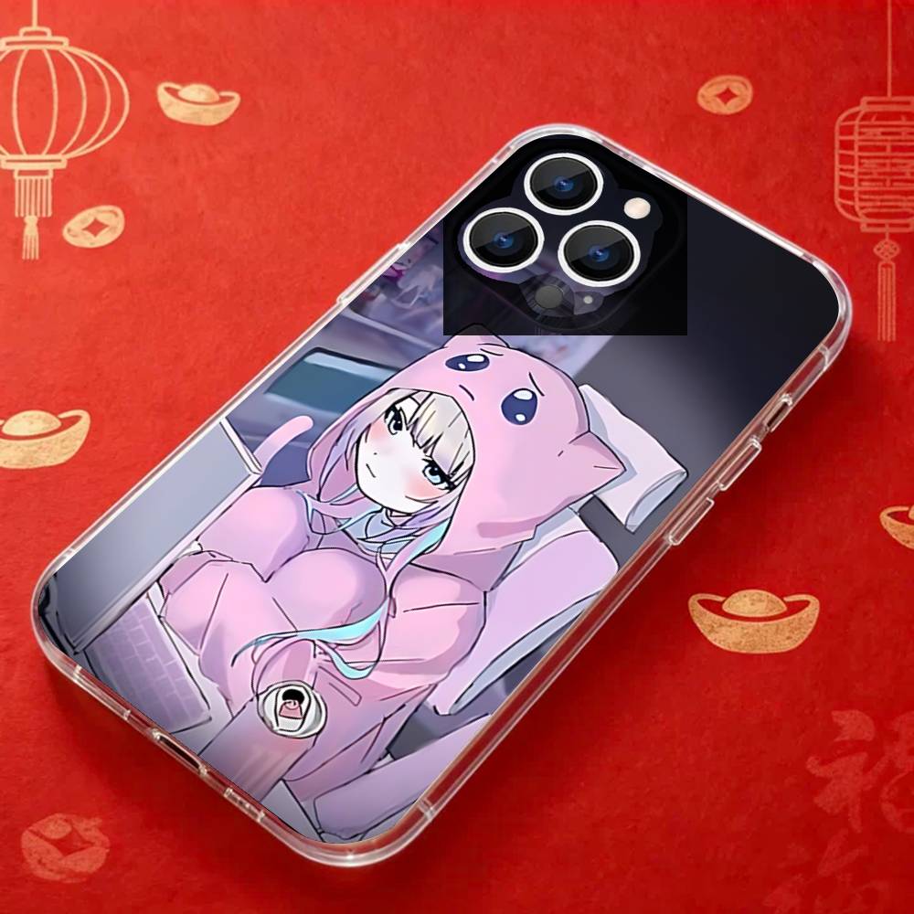 GAME NEEDY GIRL OVERDOSE Phone Case for iPhone 16 15 14 13 12 11 17 Plus Pro Max X XR XS Max Soft Clear Tpu