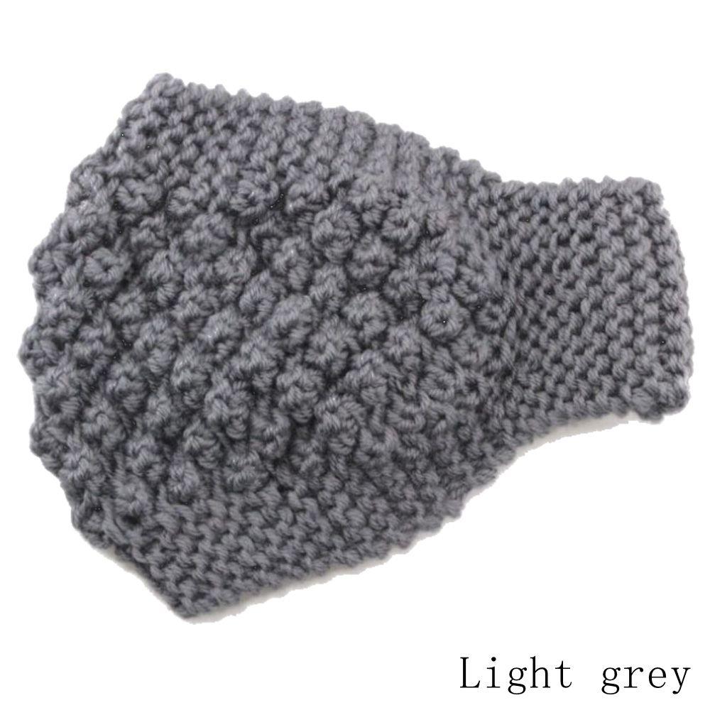 Gift Turban Hair Accessories Knitted Wool Girl Headband Headwear Elastic Crochet Hairband