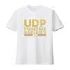Retro Style UDP Packet Bar Walks A Into Print T Shirt for Men Vintage Washed Stylish Breathable Casual Homme Graphic Fashion