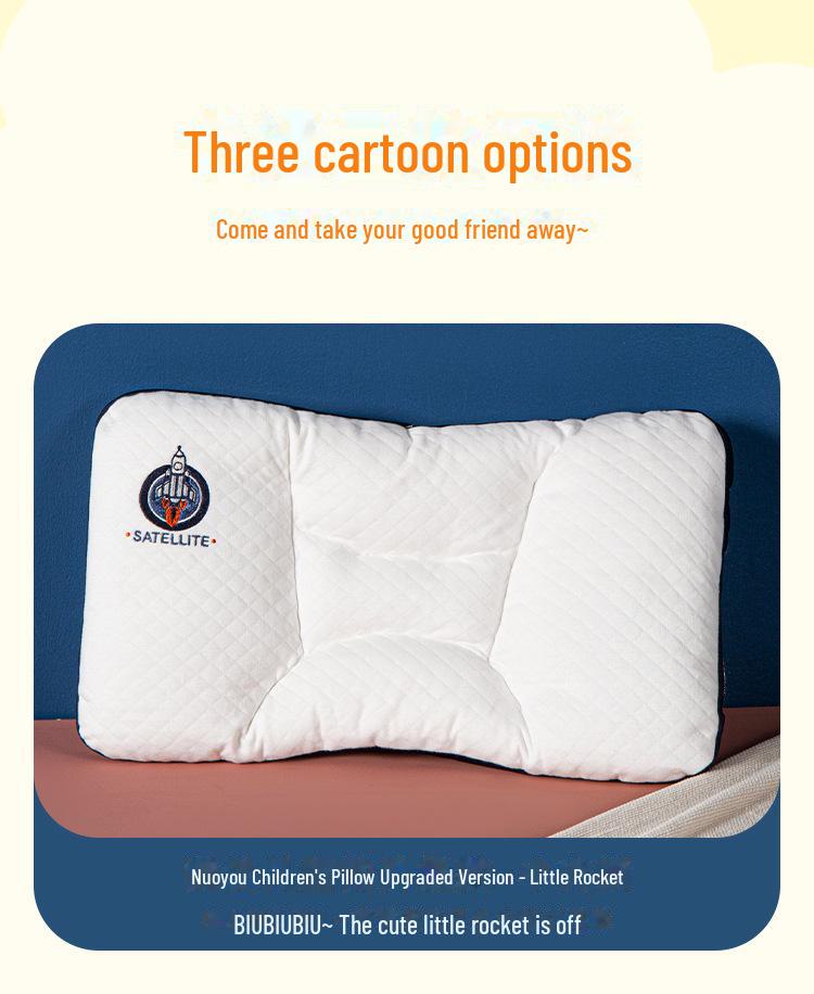 Duo Xi Ai Dětský kreslený polštářový vnitřek z čisté bavlny, 50x30 cm