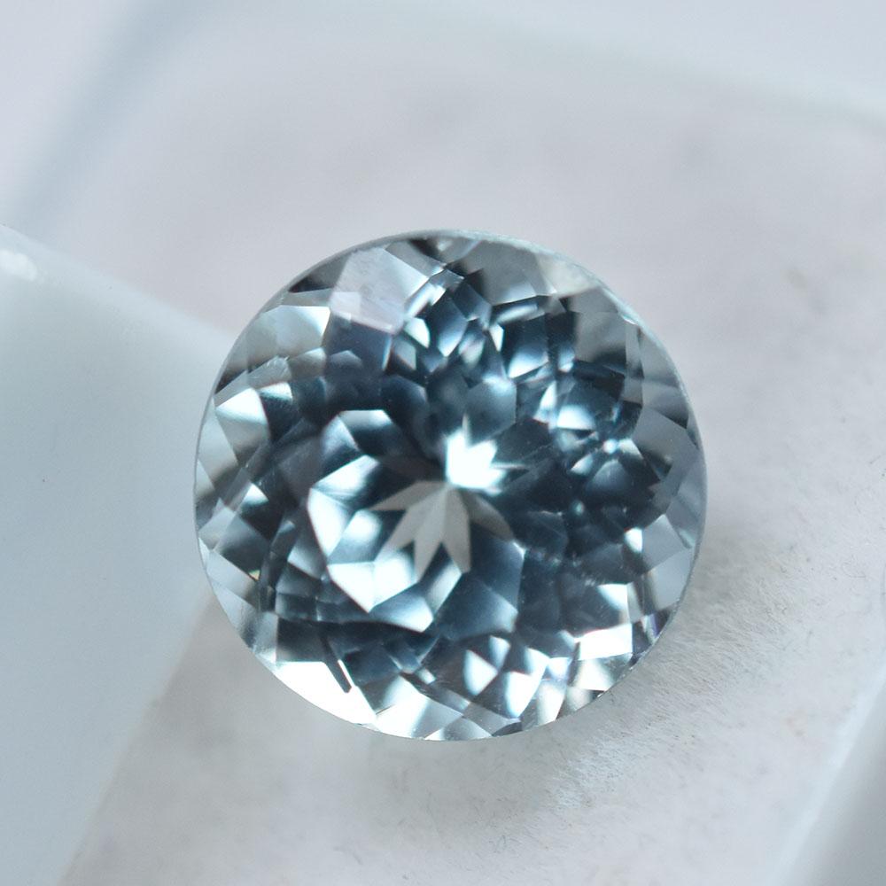 

Natural Ceylon Sapphire 9ct Round Cut 12x12mm Certified Loose Gemstone 12 mm approx.