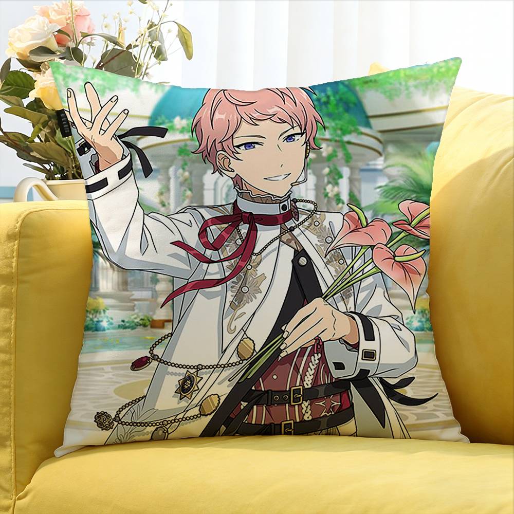 Shu Itsuki Anime Character Various Sizes Square Pillow Case For Car Home Bedchamber Decor
