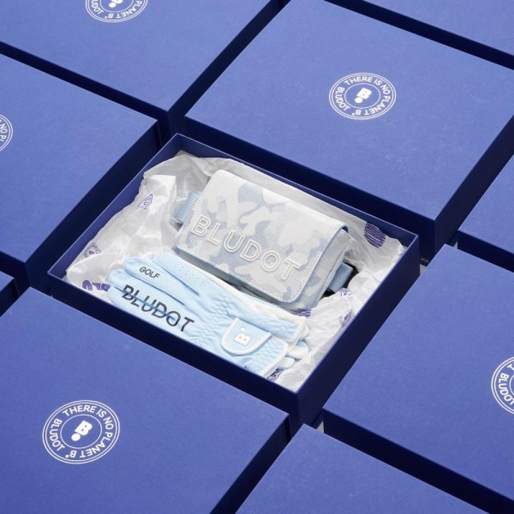 Blu Dot Belt Bag + Gloves Set  For Women  Bl 019