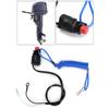 Universal Outboard Engine Ignition Emergency Kill Stop Switch Safety Tether Lanyard