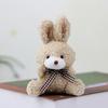 1PC Rabbit Keychain Plush Doll Backpack Pendant Kids Stuffed Animal Toys