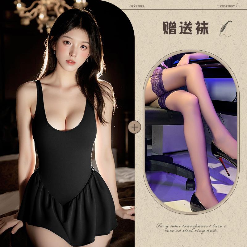 Daily Outer Wear Zipper Open Crotch Wild Dress Passion Fun Underwear Sexy Pure Desire Free