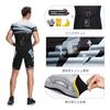 Santic Cycling Jersey Short Sleeve Top and with Big Pants and 4D Perfect for Road and Size M Men's Set, Bottoms, Pad, Bikes, Summer, Moisture-Wicking,