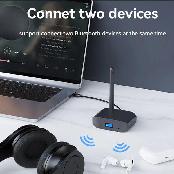 

5.3 Bluetooth Receiver/Transmitter Adapter - Black ABS Other