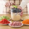 Hachoir à Légumes Manuel Efficace Grande Capacité Manivelle Hachoir à Viande Outil de Cuisine Ergonomique Pour Trancher Moudre