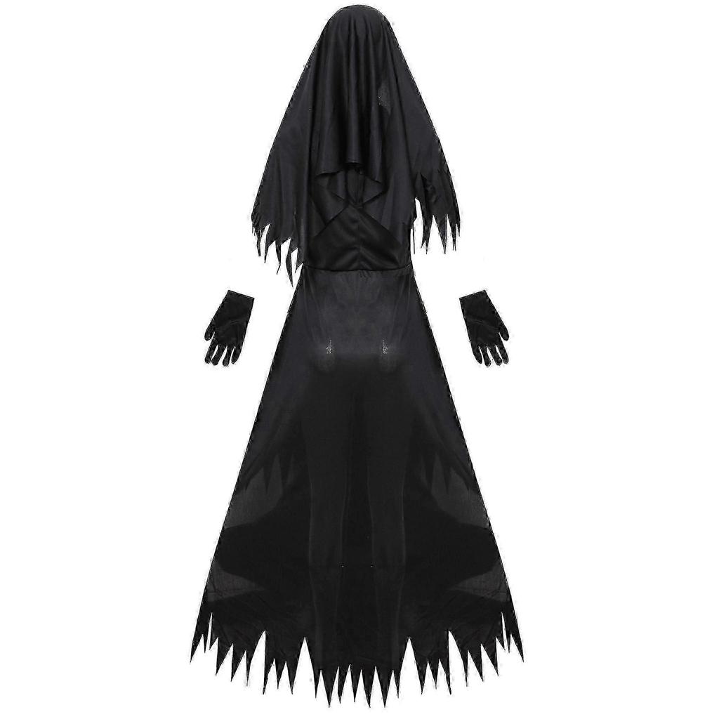 2026 heiß!! Erwachsenes Nonnenkostüm Grusliges Outfit Priester Halloween Cosplay Kostüm Nicht bis Halloween erreichbar