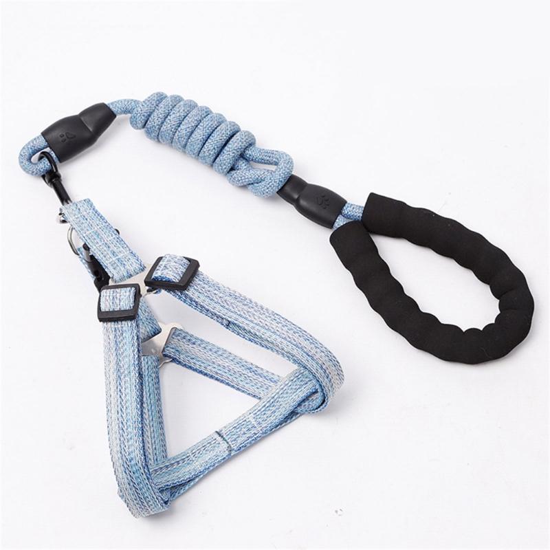 Dog Leash Slip Belt Leash Harnesses Rope Long Pet Strong Training Walking Swimming Belt Soft Handle