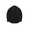 Anta Lifestyle Series Black Unisex Loose Long Sleeve Corduroy Shirt Jacket 172248771-2